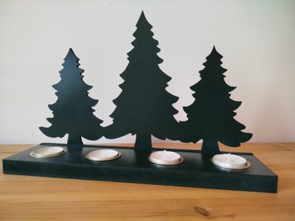 Centre de table sapins